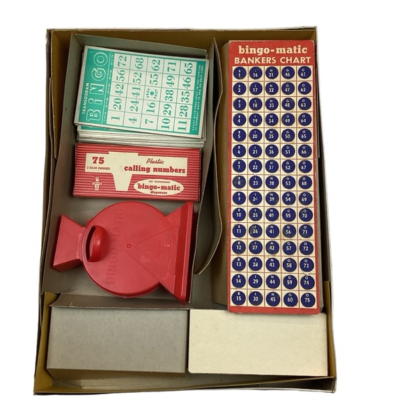 Vintage Transogram The Original Bingo-Matic Game - Picture 5 of 11